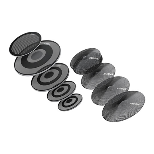 Evans dB One Drum Head Rock + 14" 22" and dB One Cymbals Pack