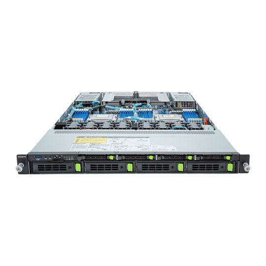 Gigabyte R183-Z91 AMD EPYC 9004 Series 1U PCIe Gen5 Barebone Server