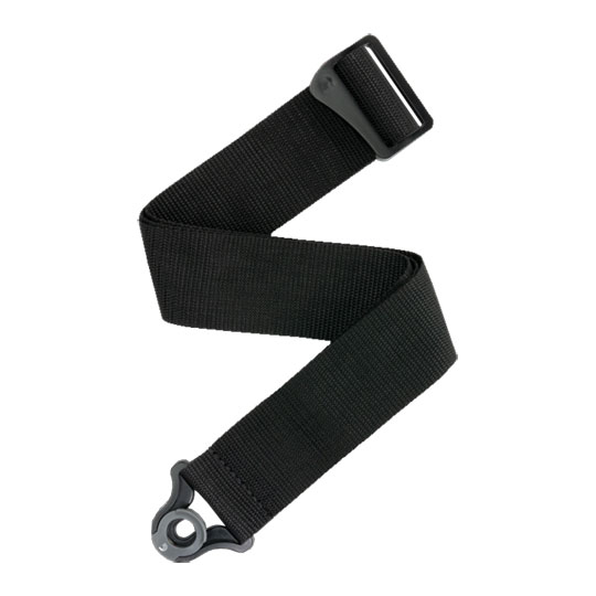 D'Addario Auto Lock Polypro Guitar Strap, Black