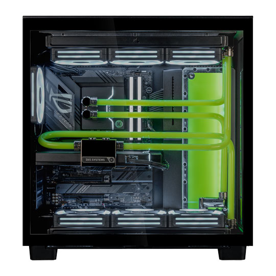 Watercooled Gaming PC with NVIDIA GeForce RTX 5090 & AMD Ryzen 9 9950X3D : image 2