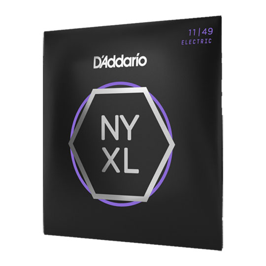 D'Addario NYXL1149 Nickel Wound Electric Guitar Strings, Medium, 11-49