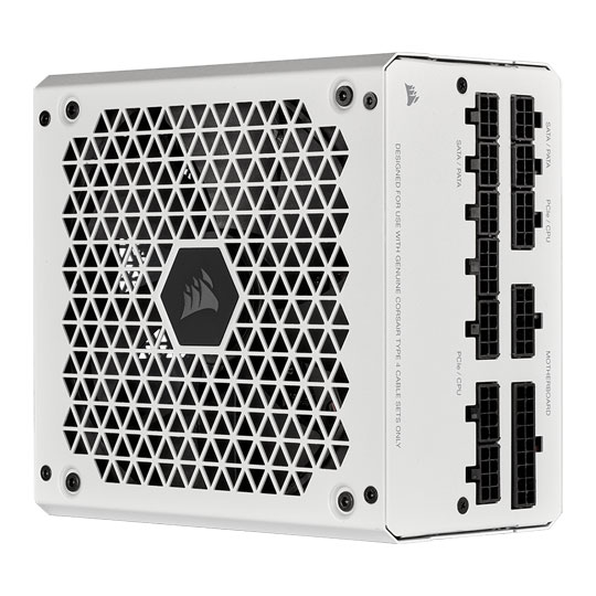 Corsair RM White Series 850W 80+ Gold Power Supply Factory Refurbished Corsair RM White Series 850W 80+ Gold Power Supply Factory Refurbished