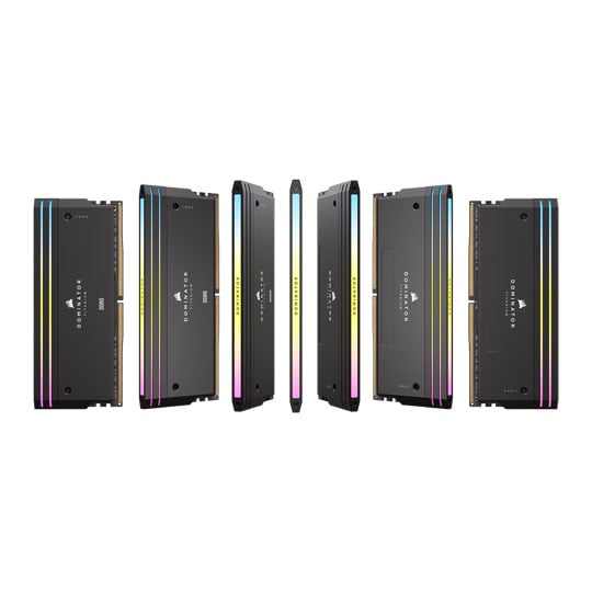 Corsair DOMINATOR Titanium RGB Black 96GB 6600MHz DDR5 Memory Kit