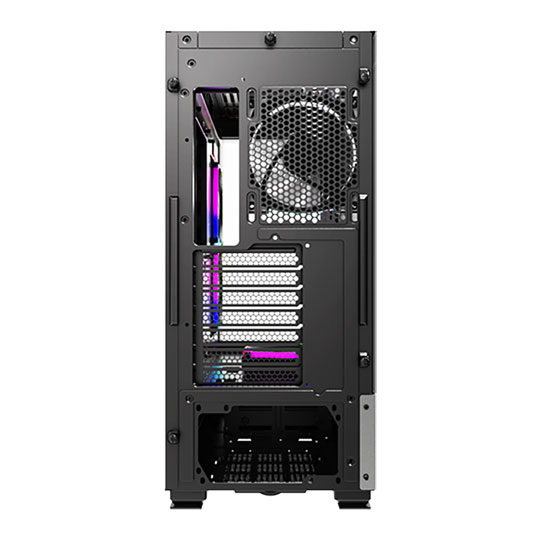 Montech SKY TWO Black Mid Tower PC Case with 4x ARGB Fans : image 4