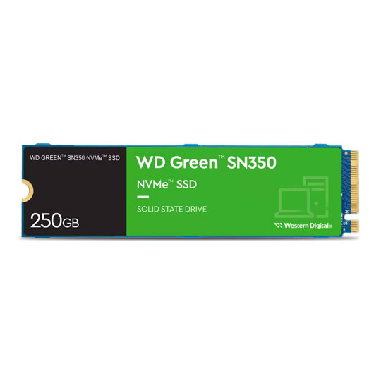WD Green SN350 250GB M.2 PCIe NVMe SSD/Solid State Drive