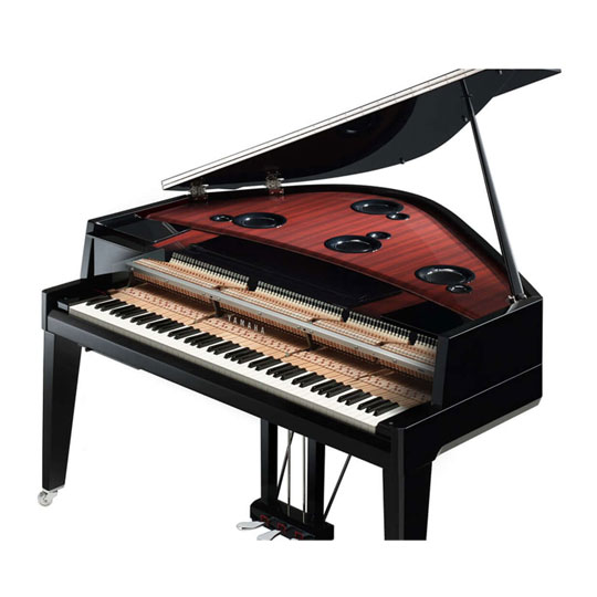 Yamaha N3X Hybrid Piano - Polished Ebony : image 3