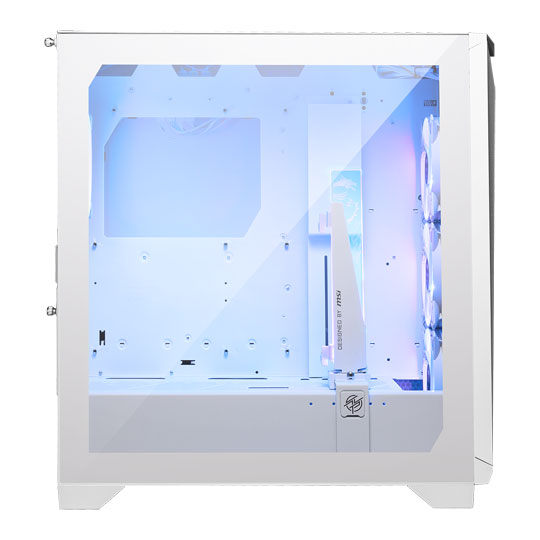 MSI MPG GUNGNIR 300R Airflow White Mid Tower Tempered Glass PC Gaming Case