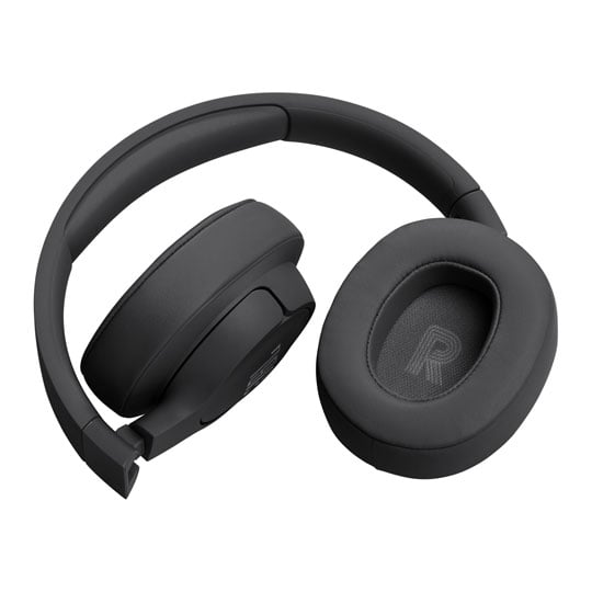 JBL Tune 720BT Wireless Multipoint Bluetooth Over Ear Headset Foldable Black : image 3
