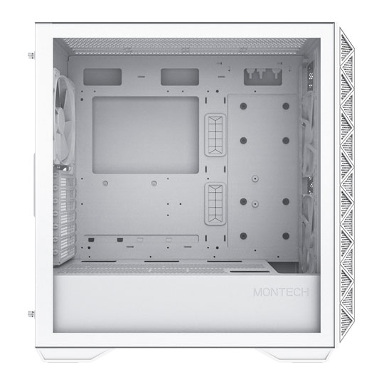 Montech AIR 903 BASE White Mid Tower Tempered Glass Gaming Case : image 2