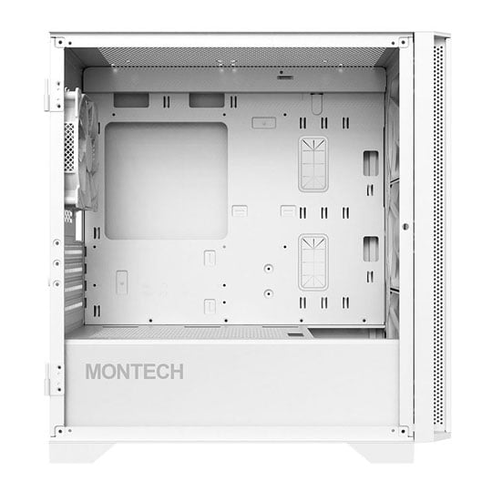 Montech AIR 100 ARGB White Tempered Glass MicroATX Case