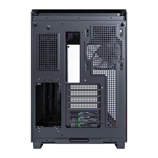 Montech KING 95 PRO Black Mid Tower Dual Chamber Case with 6 ARGB Fans and 10 Port ARGB Hub : image 4