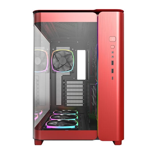 Montech KING 95 PRO Red Mid Tower PC Case : image 3