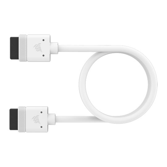 CORSAIR iCUE LINK Cable Kit with Straight Connectors, White