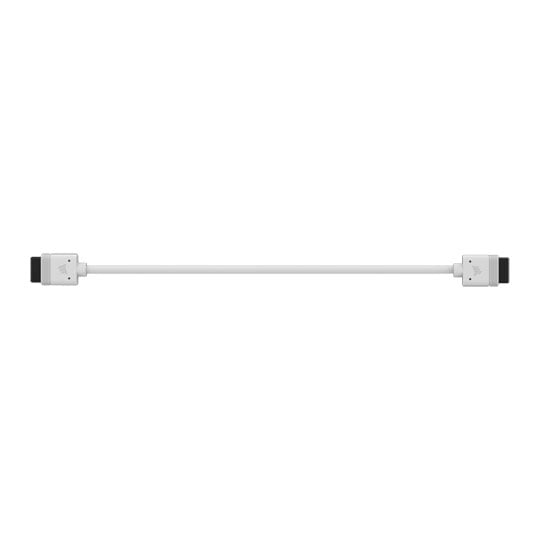 CORSAIR iCUE LINK 200mm Straight/Straight Cables - White : image 3