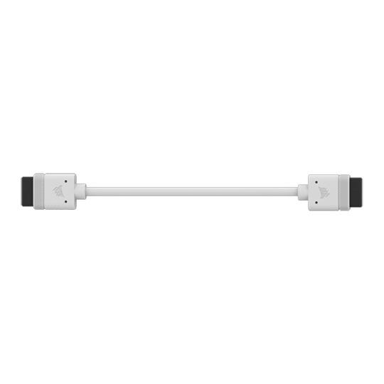 CORSAIR iCUE LINK 100mm Straight/Straight Cables - White : image 3
