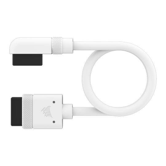 CORSAIR iCUE LINK 200mm Straight/Slim 90° Cables - White