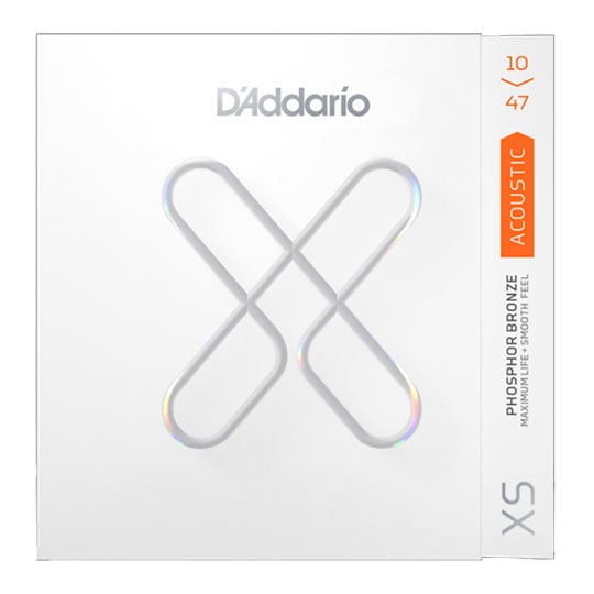 D'Addario XSAPB1047 Acoustic Phosphor Bronze, Extra Light, 10-47
