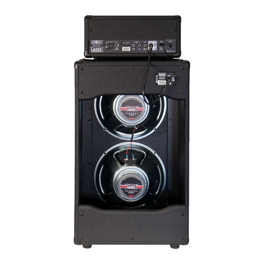 Laney IRF-DUALRIG212 60W Guitar Amplifier Head with 2 x 12" Cabinet