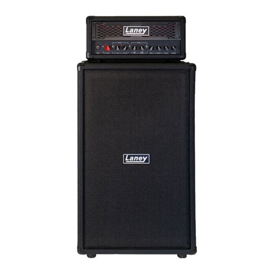 Laney IRF-DUALRIG212 60W Guitar Amplifier Head with 2 x 12" Cabinet : image 3