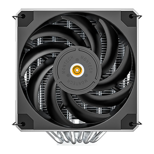 Montech METAL DT24 BASE Intel/AMD Performance CPU Air Cooler with 2x 120mm PWM Fan