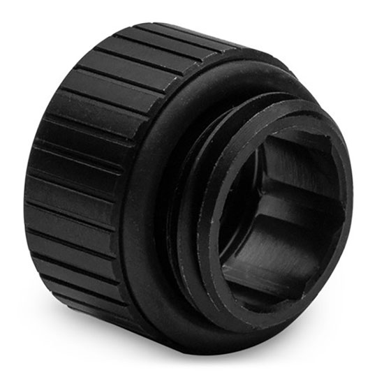 EK-Quantum Torque Black Micro MF 7mm Extender Fitting