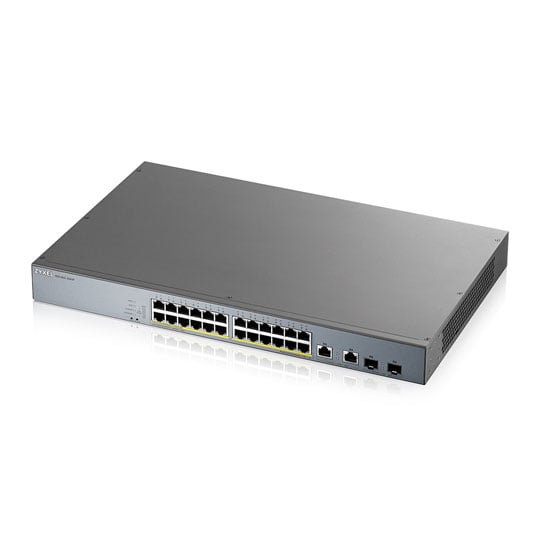 Zyxel 24-Port GS1350-26HP Smart Managed PoE Gigabit Switch with GbE Uplink : image 3