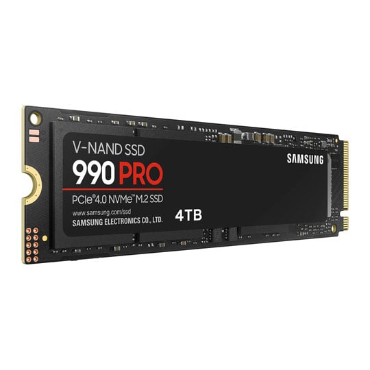 Samsung 990 PRO 4TB M.2 PCIe 4.0 NVMe SSD Solid State Drive PC PS5 LN141091 MZ V9P4T0BW SCAN UK