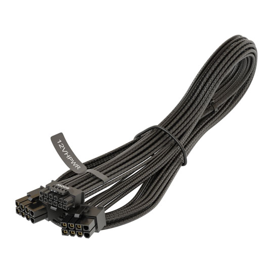 Seasonic 750mm Sleeved PCIe Gen 5 12VHPWR Splitter Cable For Seasonic PSU's