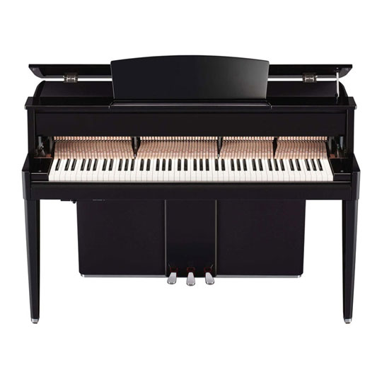 (Ex-Display) Yamaha N2 Hybrid Piano - Polished Ebony : image 3