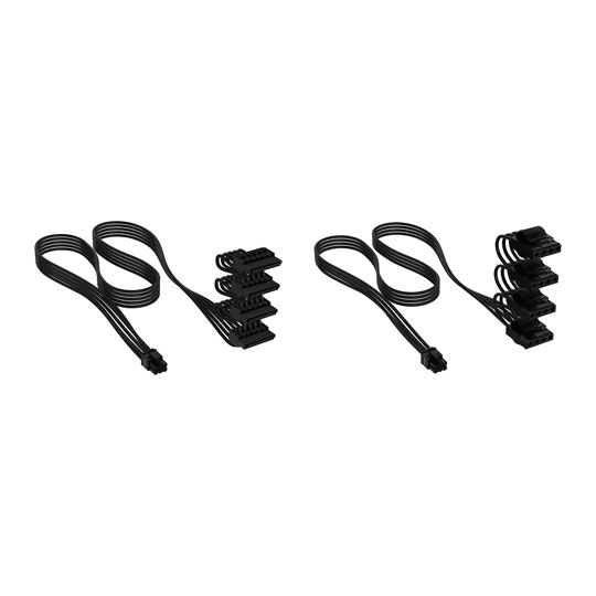 Corsair Premium Black Individually Sleeved Pro Kit Type-5 PSU Cables : image 3