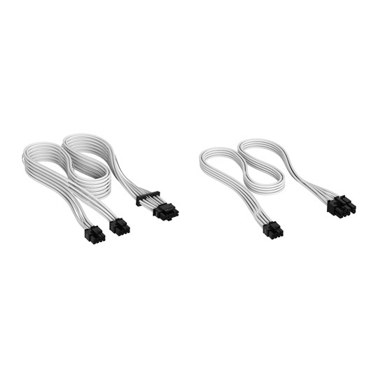Corsair Premium White Individually Sleeved Pro Kit Type-5 PSU Cables