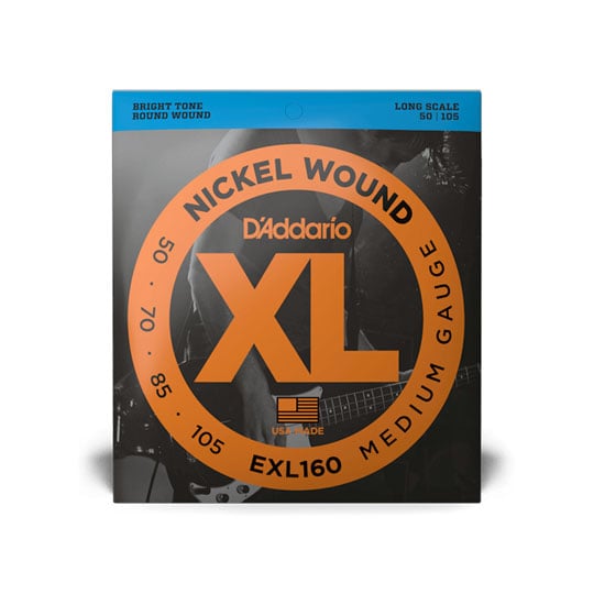 D'Addario EXL160TP Nickel Wound Bass Guitar Strings - 2 Sets