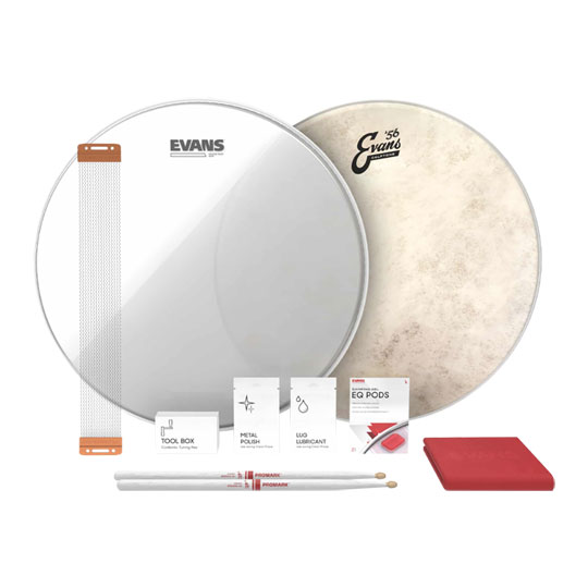 Evans 14” Calftone Snare Tune Up Kit