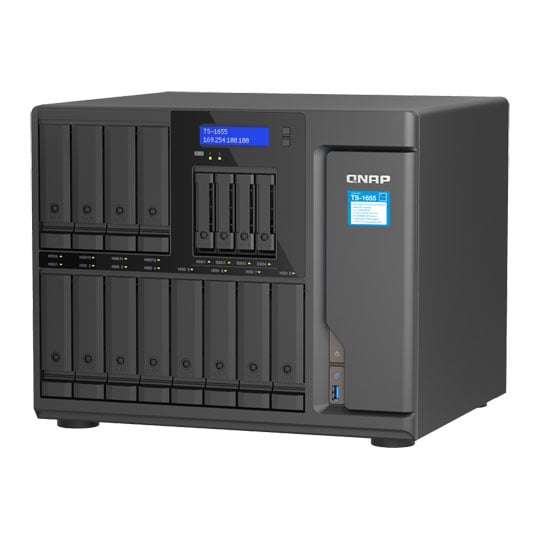 QNAP TS-1655-8G 16 Bay Desktop NAS : image 3