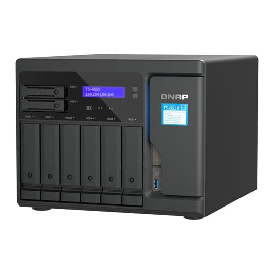 QNAP TS-855X-8G 8 Bay Desktop NAS