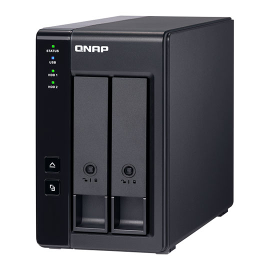 QNAP TR-002 2-bay SATA Direct Attached Storage Expansion Enclosure