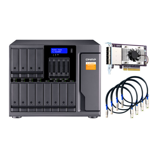 QNAP TL-D1600S 16 bay Desktop JBOD Storage Enclosure