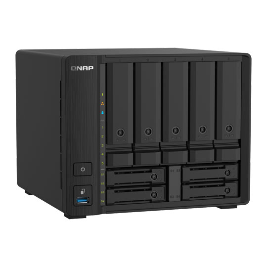QNAP TS-932PX-4G 9 Bay Desktop NAS : image 3