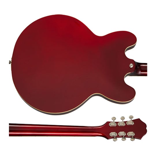 Epiphone - Riviera, Semi-Hollowbody Electric Guitar - Sparkling Burgundy : image 3