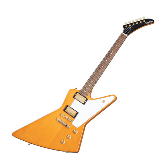 Epiphone Korina Explorer (Incl. Hard Case) Aged Natural