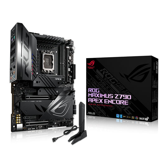 ASUS ROG MAXIMUS Intel Z790 APEX ENCORE DDR5 PCIe 5.0 ATX Motherboard ASUS ROG MAXIMUS Intel Z790 APEX ENCORE DDR5 PCIe 5.0 ATX Motherboard