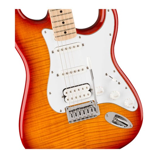 (Open Box) Squier - Affinity Strat FMT HSS - Sienna Sunburst