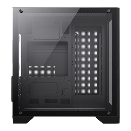 GameMax Mini Infinity Tempered Glass Black Micro-ATX PC Gaming Case