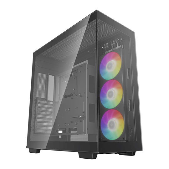 DeepCool CH780 Tempered Glass Black Panoramic Gaming Case : image 1