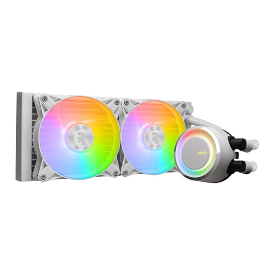 MSI MAG CORELIQUID E Series 240mm White Intel/AMD CPU Liquid Cooler