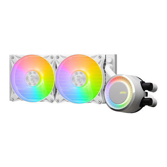MSI MAG CORELIQUID E Series 240mm White Intel/AMD CPU Liquid Cooler : image 4