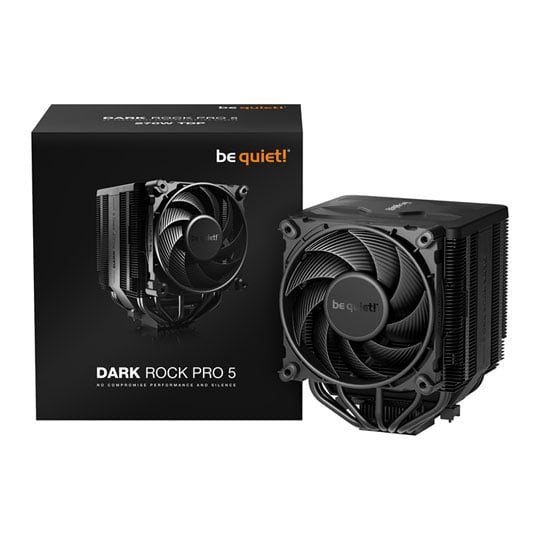 be quiet! BK036 Dark Rock Pro 5 Intel/AMD Dual Tower Performance Air Silent CPU Air Cooler