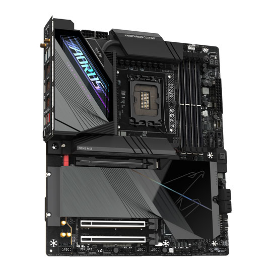 Gigabyte Intel Z790 AORUS MASTER X DDR5 PCIe 5.0 E-ATX Motherboard : image 3