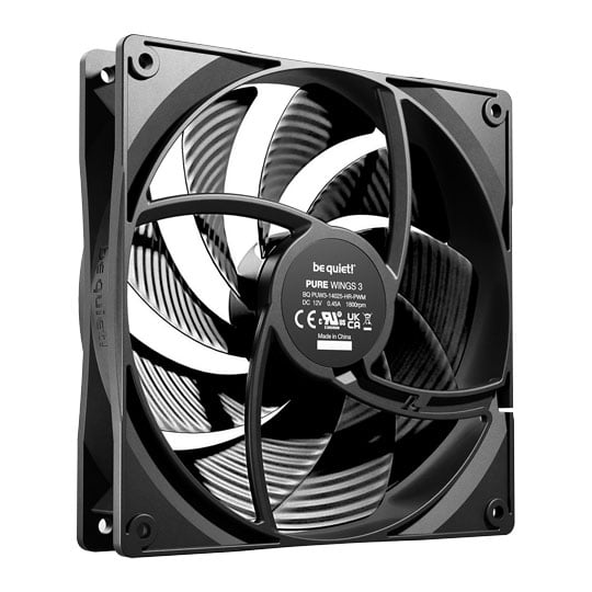 be quiet! Pure Wings 3 140mm High Speed PWM Case Fan : image 3
