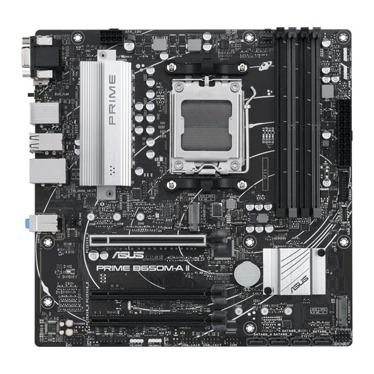 ASUS PRIME B650M-A II DDR5 PCIe 4.0 Open Box MicroATX Motherboard